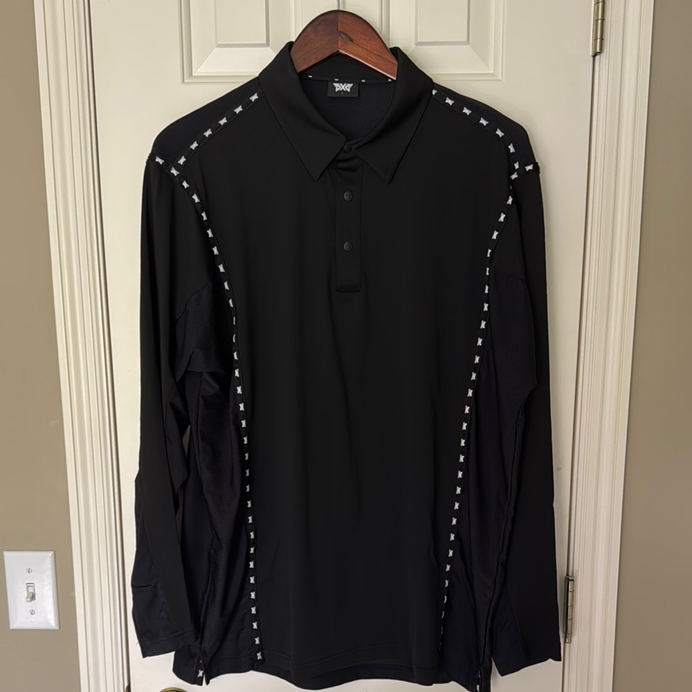 PXG Men's Black Long Sleeve Shirt